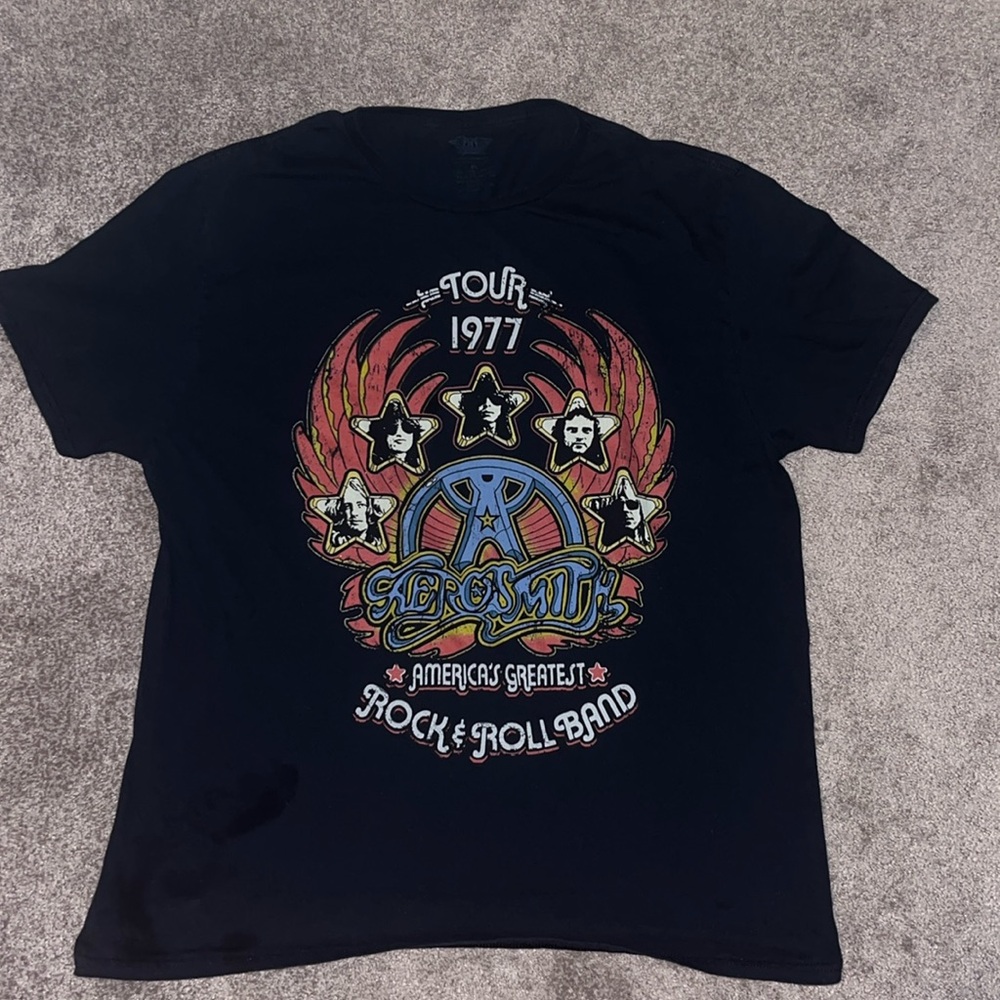 Vintage Aerosmith 1977 Tour t-shirt